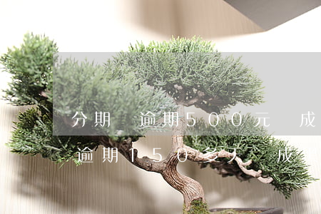 分期樂逾期500元會成黑名單嗎-分期樂逾期150多天會成黑戶嗎黑戶可以嗎