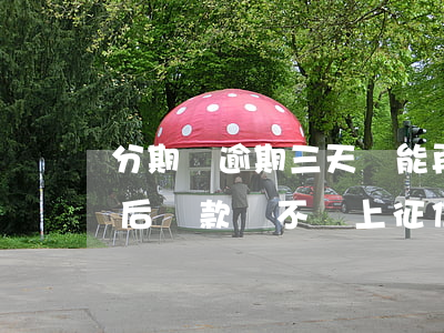 分期樂逾期三天還能再借嗎(分期樂逾期三天后還款會不會上征信)