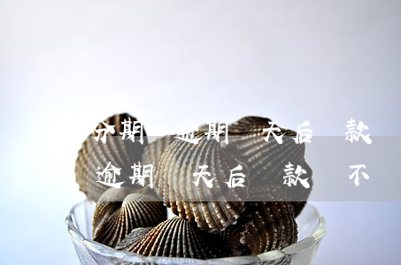 分期樂逾期兩天后還款會不會影響-分期樂逾期兩天后還款會不會影響使用
