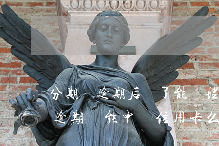 分期樂逾期后還了能辦理信用卡嗎-分期樂逾期還能申請信用卡么