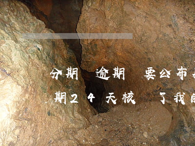 分期樂逾期說要公布身份證信息-分期樂逾期24天,核實了我的戶籍所在地和身份證后四位