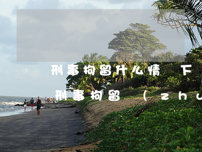 刑事拘留什么情況下轉(zhuǎn)逮捕(刑事拘留轉(zhuǎn)為逮捕后,多久能放出來(lái))