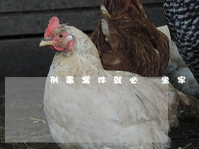 刑事案件就必須坐牢嗎(刑事案件就必須坐牢嗎)