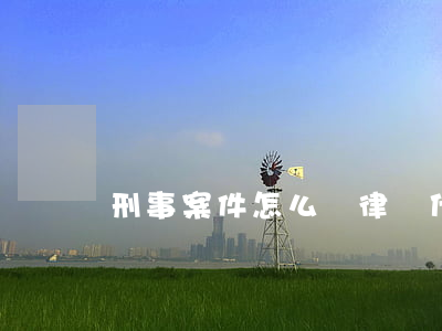 刑事案件怎么請律師(什么案件需要請律師)