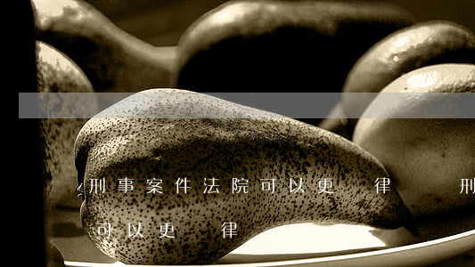 刑事案件法院可以更換律師嗎(刑事案件法院可以更換律師嗎)