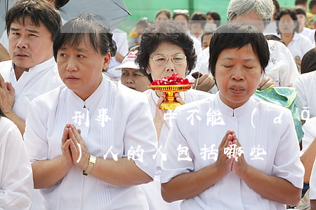 刑事訴訟中不能擔(dān)任辯護(hù)人的人包括哪些