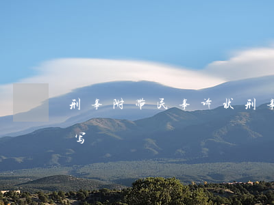 刑事附带民事诉状(刑事附带民事起诉状怎么写)