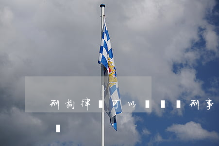 刑拘律師可以會見嗎(刑事拘留律師可以會見嗎)