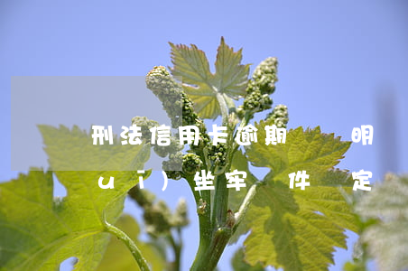 刑法信用卡逾期罰則明確，2020新規(guī)坐牢條件確定