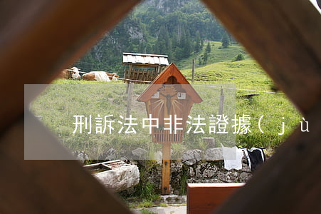 刑訴法中非法證據(jù)認(rèn)定