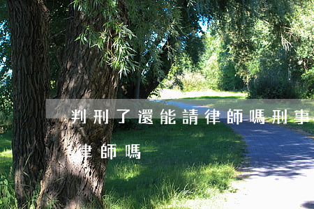 判刑了還能請律師嗎(刑事到了法院可以不請律師嗎)