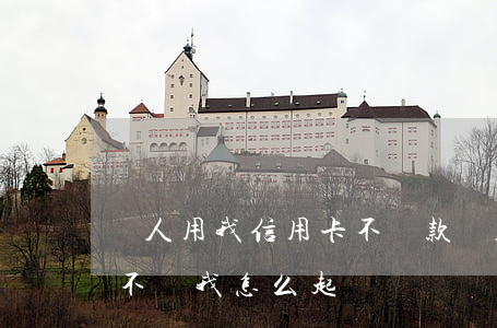 別人用我信用卡不還款(別人用了我的信用卡不還我怎么起訴)