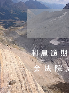 利息逾期可以先起訴本金嗎(逾期利息超過本金法院支持嗎)