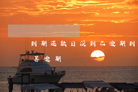 到期还款日没到已逾期(到期还款日还款算不算逾期)