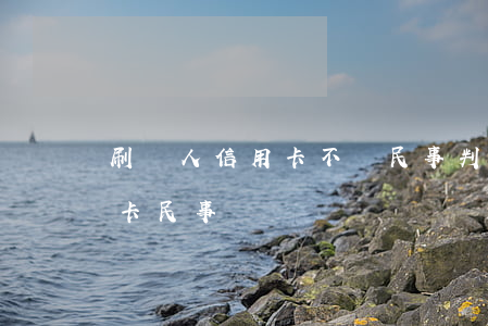 刷別人信用卡不還民事判決(他人刷本人信用卡民事訴訟狀)