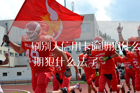 刷别人信用卡逾期犯什么法(刷别人信用卡逾期犯什么法了)