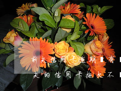 前夫信用卡逾期還有關(guān)系嗎(前夫的信用卡拖欠不還會(huì)跟我有關(guān)系嗎)