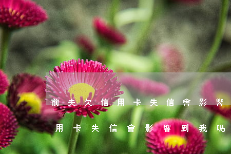 前夫欠信用卡失信會影響到我嗎-前夫欠信用卡失信會影響到我嗎知乎