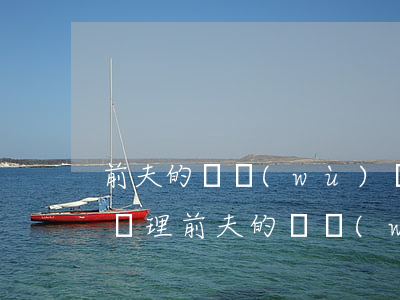 前夫的債務(wù)無(wú)力償還怎么處理（前夫的債務(wù)無(wú)力償還）