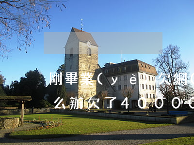 剛畢業(yè)欠網(wǎng)貸5w怎么辦(欠了40000網(wǎng)貸怎么辦)