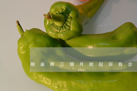剛逾期三個月就起訴我合理嗎