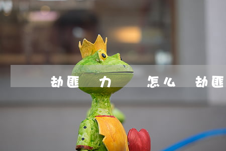 劫匪無力償還怎么辦(劫匪snl)