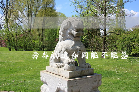劳务派遣合同能不能签