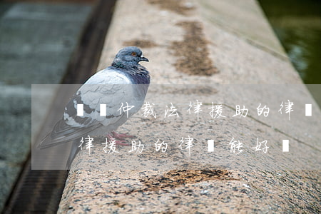 勞動仲裁法律援助的律師能好嗎(勞動仲裁法律援助的律師能好嗎)