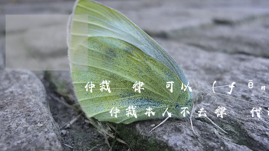 勞動仲裁請律師可以風(fēng)險代理嗎(勞動仲裁本人不去律師代理可以嗎?)