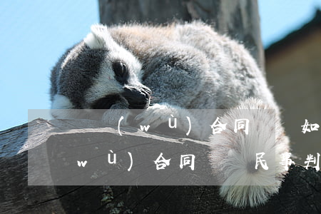 勞務(wù)合同糾紛如何訴訟官司(勞務(wù)合同糾紛民事判決書)