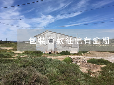 包裝貸款征信有逾期