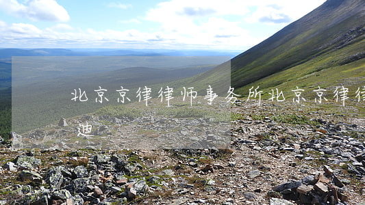 北京京律律师事务所(北京京律律师事务所刘迪)
