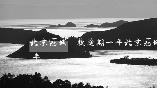 北京冠城貸款逾期一年(北京冠城貸款逾期一年)