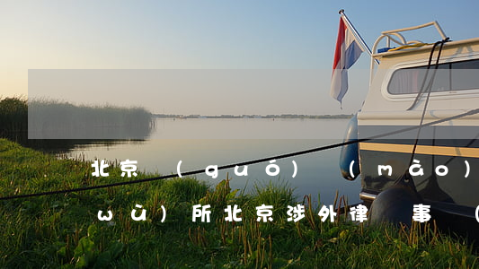 北京國(guó)貿(mào)律師事務(wù)所(北京涉外律師事務(wù)所)