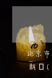 北京市朝陽(yáng)刑事好律師(北京市朝陽(yáng)區(qū)律師)