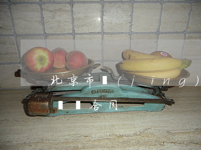 北京市經(jīng)濟(jì)適用住房買賣合同