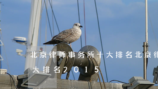 北京律师事务所十大排名(北京律师事务所十大排名2015)