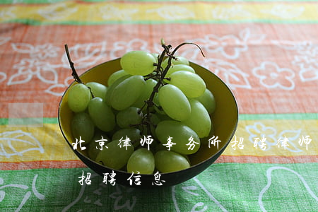 北京律师事务所招聘律师助理(北京律师助理招聘信息)