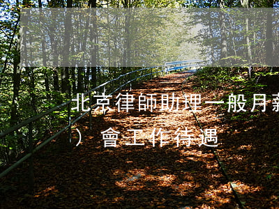 北京律師助理一般月薪(北京律師協(xié)會工作待遇)
