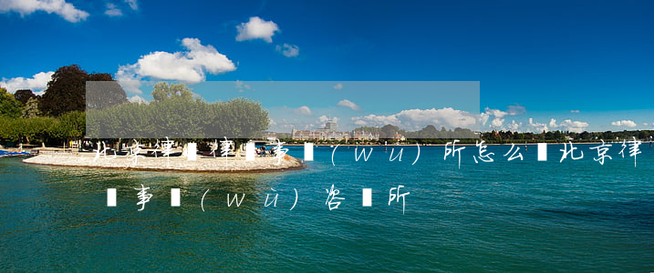 北京律眾律師事務(wù)所怎么樣(北京律師事務(wù)咨詢所)