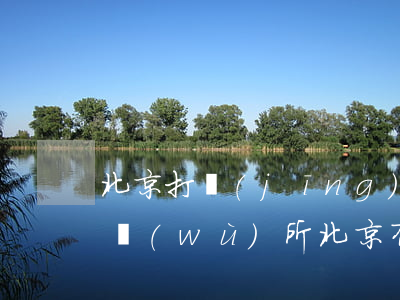 北京打經(jīng)濟官司最好的律師事務(wù)所(北京有名經(jīng)濟糾紛律師)