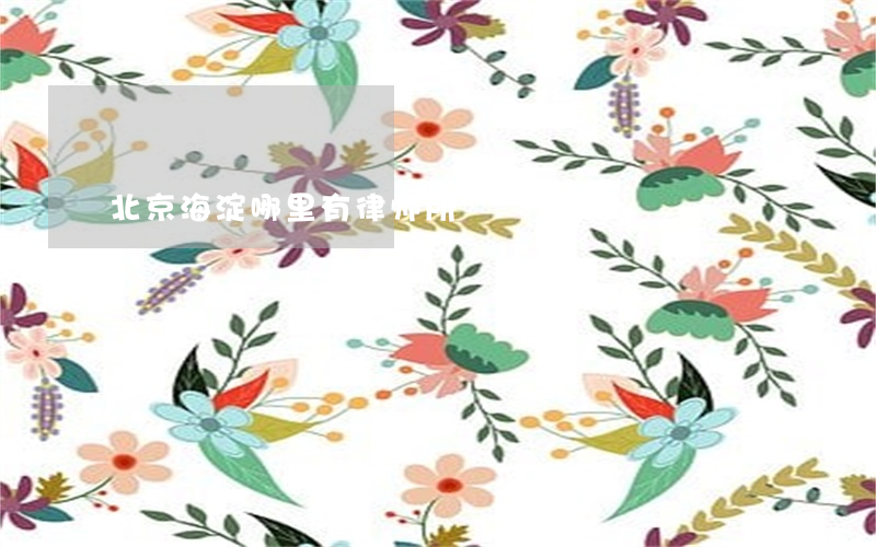 北京海淀哪里有律师所