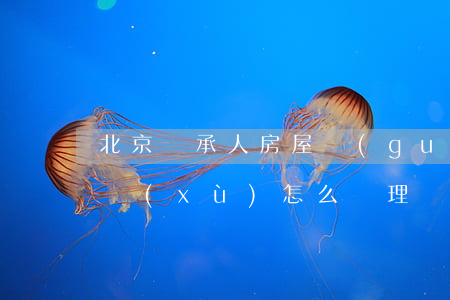 北京繼承人房屋過(guò)戶(hù)手續(xù)怎么辦理(繼承房子過(guò)戶(hù)的流程)