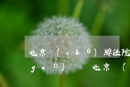 北京車(chē)牌法院判決抵債可以過(guò)戶嗎(北京車(chē)牌法院拍賣(mài)可以過(guò)戶嗎)