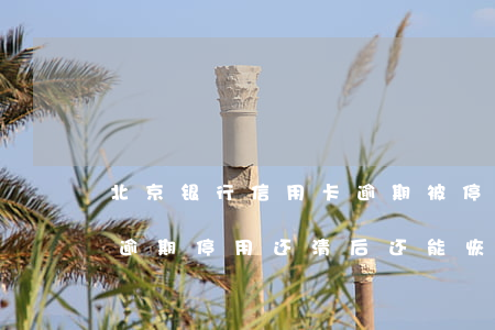 北京银行信用卡逾期被停用(北京银行信用卡逾期停用还清后还能恢复吗)