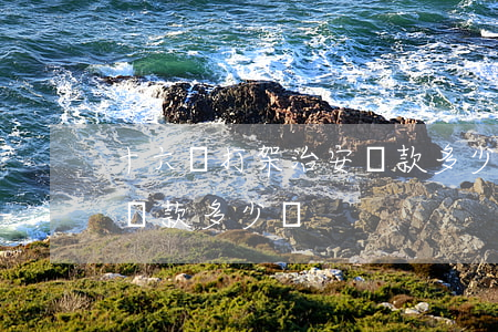十六歲打架治安罰款多少錢(十六歲打架治安罰款多少錢)