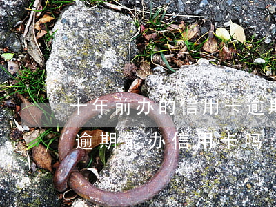 十年前办的信用卡逾期了怎么办(几年前有过逾期能办信用卡吗)