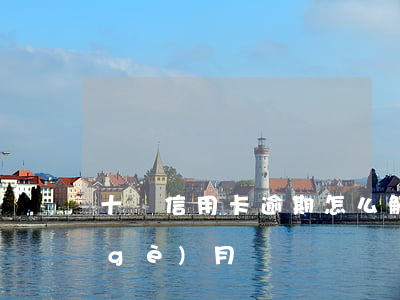 十張信用卡逾期怎么解決(信用卡逾期十個(gè)月)