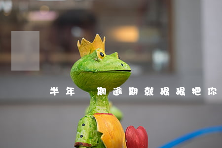 半年為期逾期就狠狠把你忘記圖片
