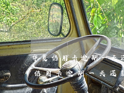 华夏信用卡逾期一天还款会有影响吗?-华夏信用卡逾期一天还款会有影响吗知乎